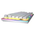 HATOR Gravity X TKL näppäimistö Pelaaminen USB QWERTY Englanti (US) Valkoinen