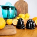 Cecotec 03351 juice maker Slow juicer 40 W Black, Blue, Stainless steel