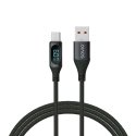 Savio USB - USB-C cable with display CL-172 1 m black USB cable USB 3.2 Gen 1 (3.1 Gen 1) USB C Savio USB - USB-C cable with display CL-172 1 m black USB cable USB 3.2 Gen 1 (3.1 Gen 1) USB C