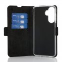 Wave Book Case suojakuori, Samsung Galaxy A17 5G / Samsung Galaxy A17 4G, juodas