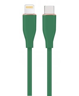 Gembird CC-USB2S-CM8PM-1.5M-G кабель с разъемами Lightning 1,5 m Зеленый