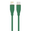 Gembird CC-USB2S-CM8PM-1.5M-G Lightning-kaapeli 1,5 m Vihreä Gembird CC-USB2S-CM8PM-1.5M-G Lightning-kaapeli 1,5 m Vihreä