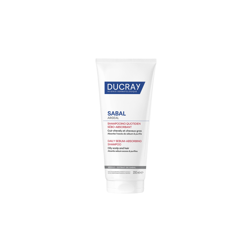 Ducray Sabal Argeal Shampoo for oily scalp, 200 ml