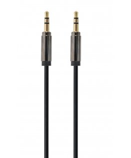 Gembird CCAP-444-1M audio kabelis 3.5mm Melns