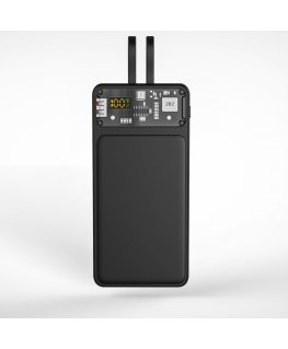 Qualo QTPB10-LD-23-01 jaudas banka 10000 mAh / LED / 23W