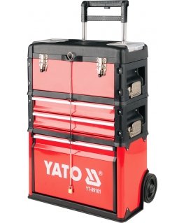 Yato YT-09101 tööriistakast Tööriistalaegas Metall Must, Punane