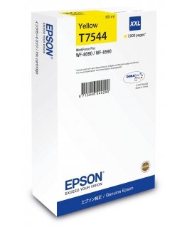 Epson C13T75444N mustekasetti 1 kpl Alkuperäinen Erittäin (Super) korkea värintuotto Keltainen