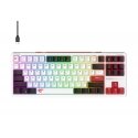 Havit KB902L näppäimistö Pelaaminen USB QWERTY musta, Punainen, Valkoinen