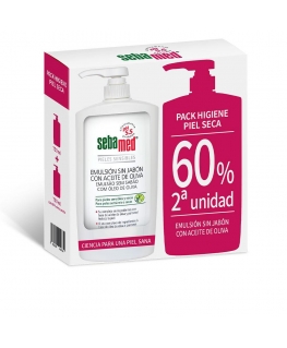 Sebamed Emulsio ilman saippuaa oliiviöljyllä, 750 ml Duo