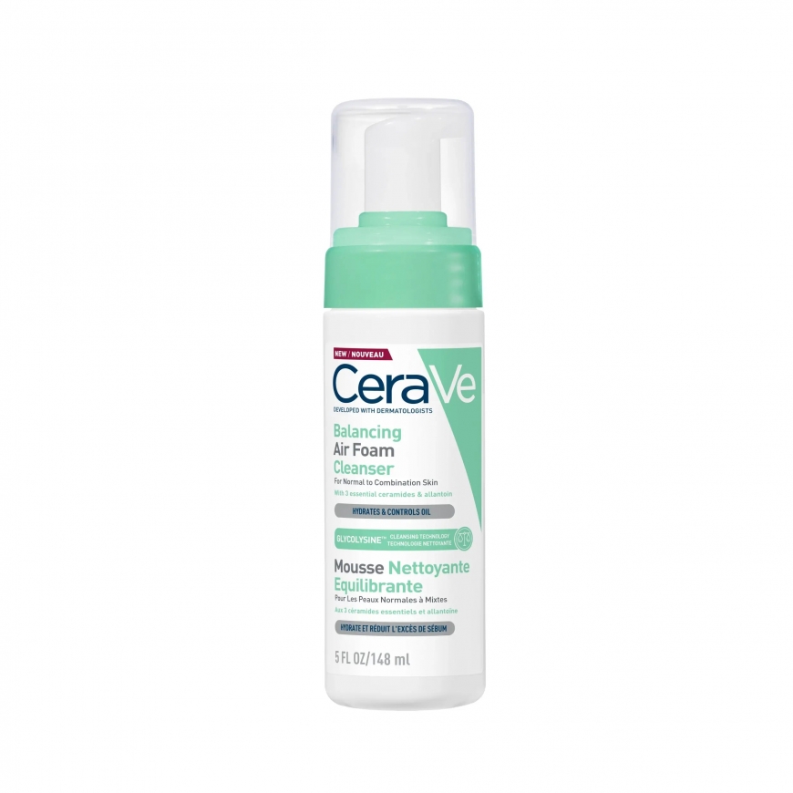 Cerave līdzsvarojošs gaisa putas attīrošs līdzeklis 148 ml
