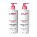 Topicrem „Ultra Hidratējošs“ mitrinošā ķermeņa losjona komplekts, 2 x 500 ml Topicrem „Ultra Hidratējošs“ mitrinošā ķermeņa losjona komplekts, 2 x 500 ml