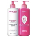 Topicrem „Ultra Hydratant“ drėkinamojo kūno losjono rinkinys, 2 x 500 ml