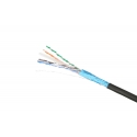 Extralink EX.10079 tinklo kabelis Juoda 305 m Cat6 F/UTP (FTP) Extralink EX.10079 tinklo kabelis Juoda 305 m Cat6 F/UTP (FTP)