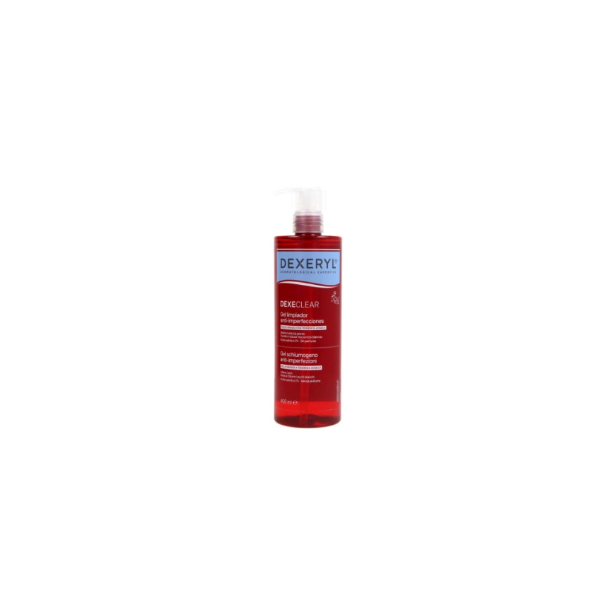 Dexeryl DEXECLEAR Aknevastane Puhastusgeel 400 ml – 2