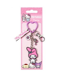 Carat Shop Hello Kitty My Melody atslēgu piekariņš
