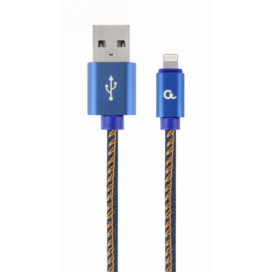 Cablexpert CC-USB2J-AMLM-1M-BL valguskaabel Sinine