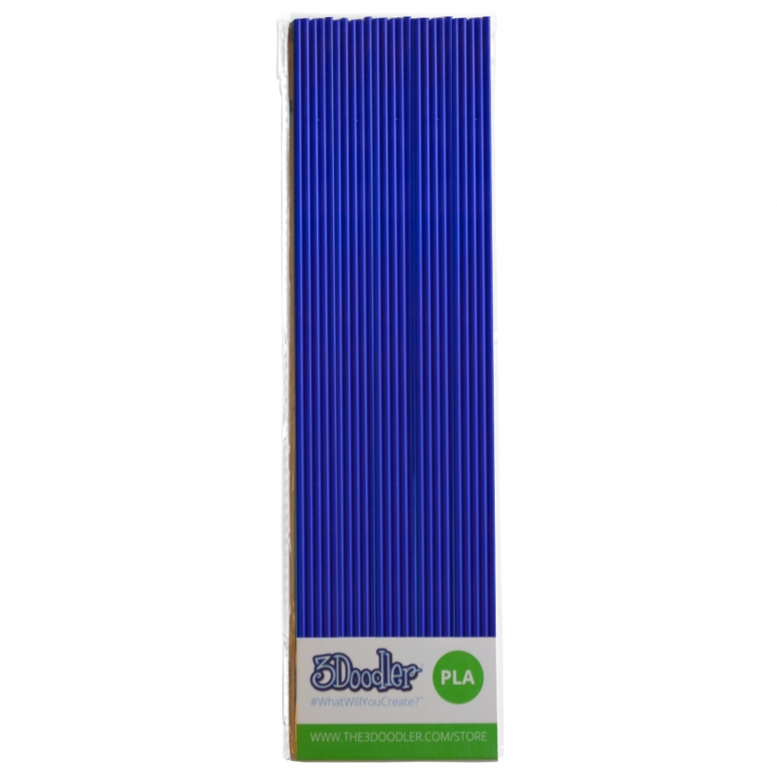 3Doodler PL02-ROYL 3D printēšanas materiāls Polipienskābe (PLA) Zils 2 g – 2