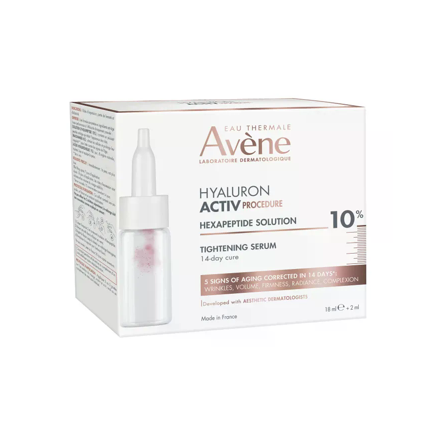 Avene HYALURON AKTIVOINTI MENETELMÄ HEXAPEPTIDI LIUOS 10% kiinteyttävä seerumi 18 ml
