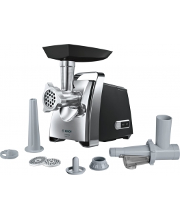 Bosch MFW67450 gaļas maļamā mašīna 700 W Melns, Nerūsējošs tērauds