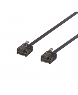 Deltaco UUTP-2067 võrgukaabel Must 5 m Cat6a U/UTP (UTP)