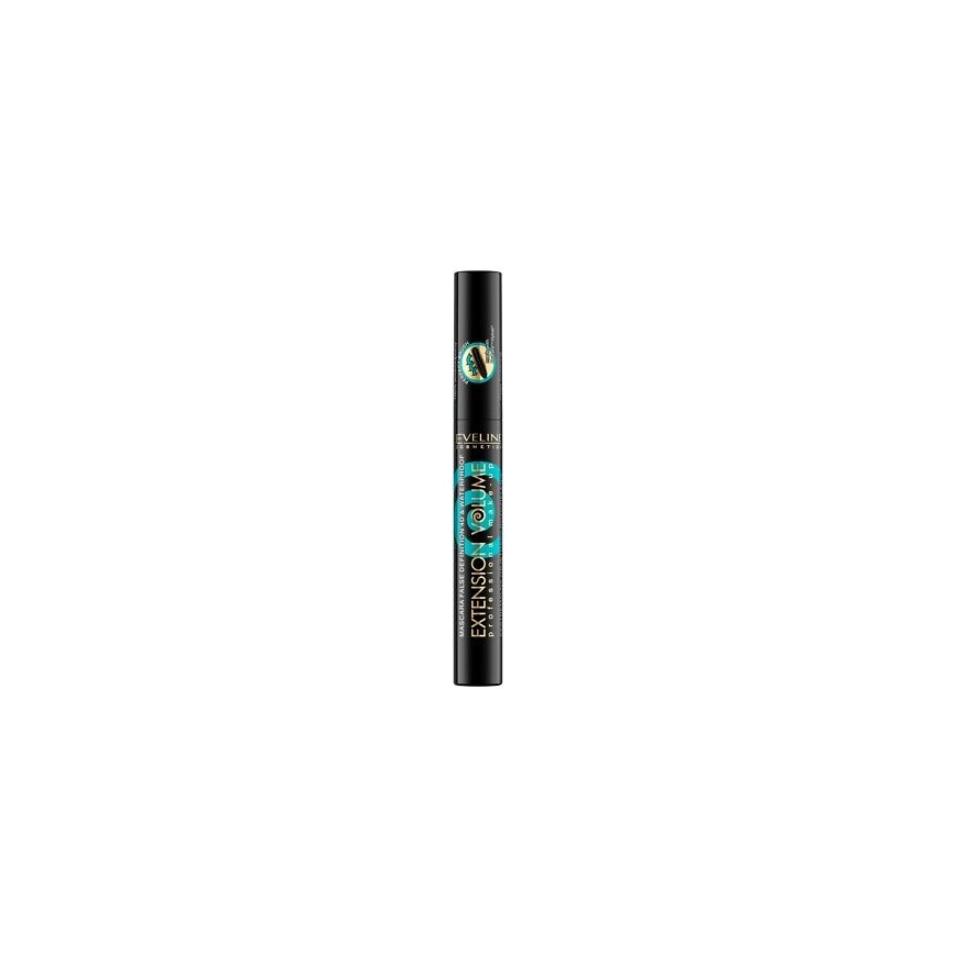 Eveline Cosmetics Eveline Extension Volume Waterproof Mascara Black, 10 ml