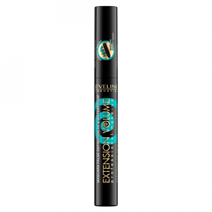 Eveline Cosmetics Eveline Extension Volume Waterproof Mascara Black, 10 ml – 2