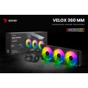 Savio VELOX 360 MM arvuti jahutussüsteem Protsessor Kõik-ühes vedelikujahuti 36 cm Must 1 tk Savio VELOX 360 MM arvuti jahutussüsteem Protsessor Kõik-ühes vedelikujahuti 36 cm Must 1 tk