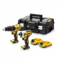 DeWALT DCK2060D2T-QW шуруповёрт Желтый DeWALT DCK2060D2T-QW шуруповёрт Желтый