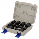Twister Socket Set Drill, 3/8", 10-11-13-14-16-17-19mm, adapter from 1/2" to 3/8" - 3/8" to 1/4", Tivoly Twister Socket Set Drill, 3/8", 10-11-13-14-16-17-19mm, adapter from 1/2" to 3/8" - 3/8" to 1/4", Tivoly