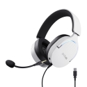 Trust GXT 490 FAYZO Austiņas Vadu Motocikls USB Type-A Melns, Balts