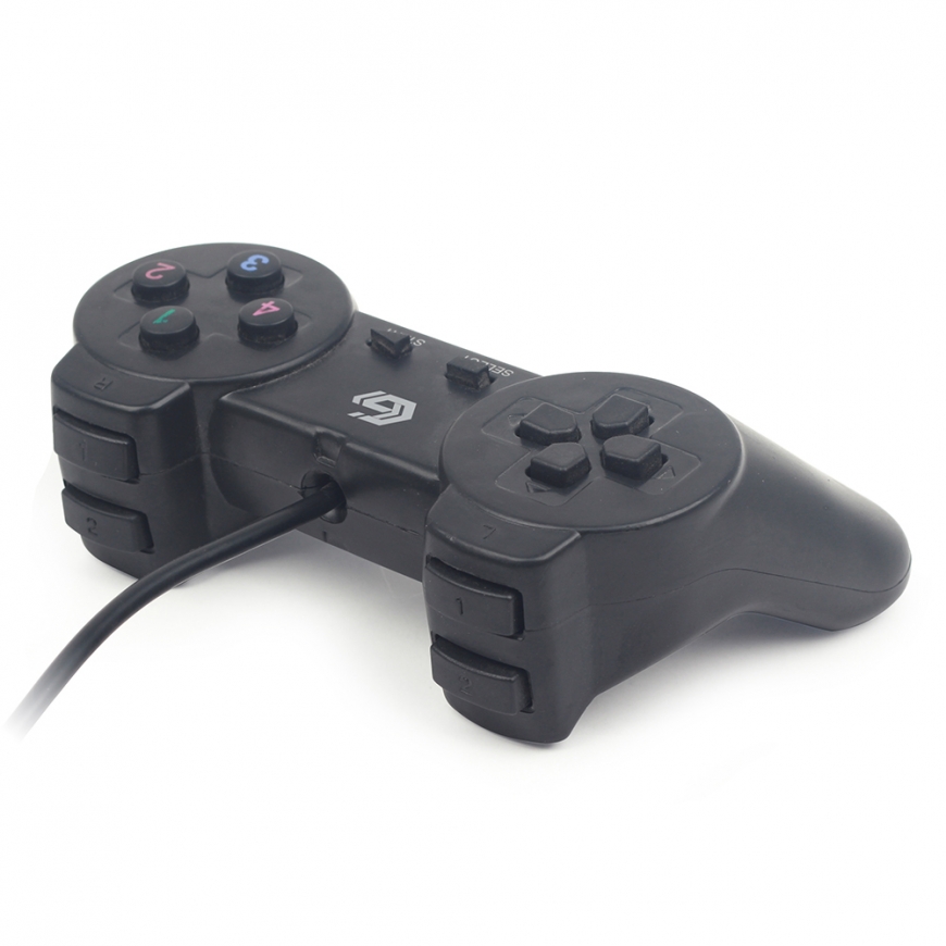 Gembird JPD-UB2-01 mängukontroller Must USB 2.0 Juhtpult PC – 3