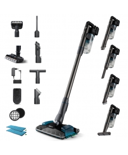 Philips 8000 series XC8057 Bezvadu putekļsūcējs Aqua Plus