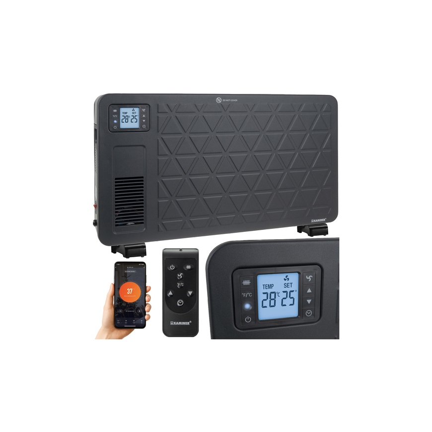 Kruzzel KAMINER ZIFLO 2300W konvektorilämmitin WiFi-ohjauksella – 2