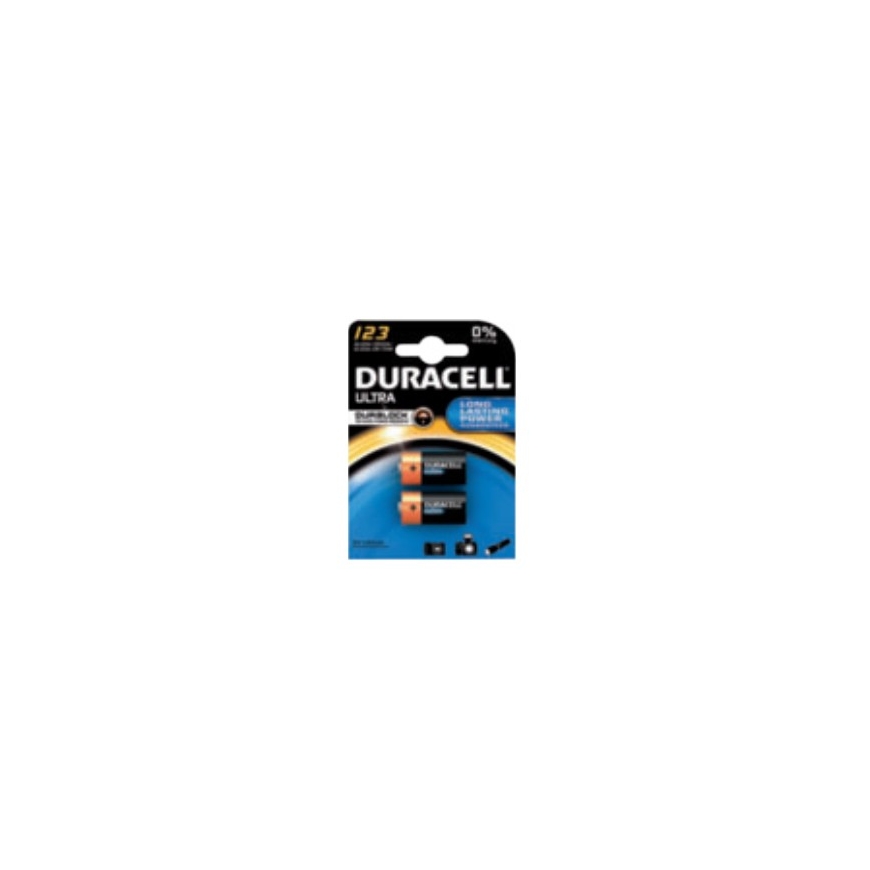 Duracell Ultra 123 BG2 Vienreizējas lietošanas