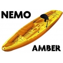 Одноместная байдарка SIT-ON-TOP AMBER NEMO, 255 x 75 x 26 см, Желтая, до 110 кг Одноместная байдарка SIT-ON-TOP AMBER NEMO, 255 x 75 x 26 см, Желтая, до 110 кг