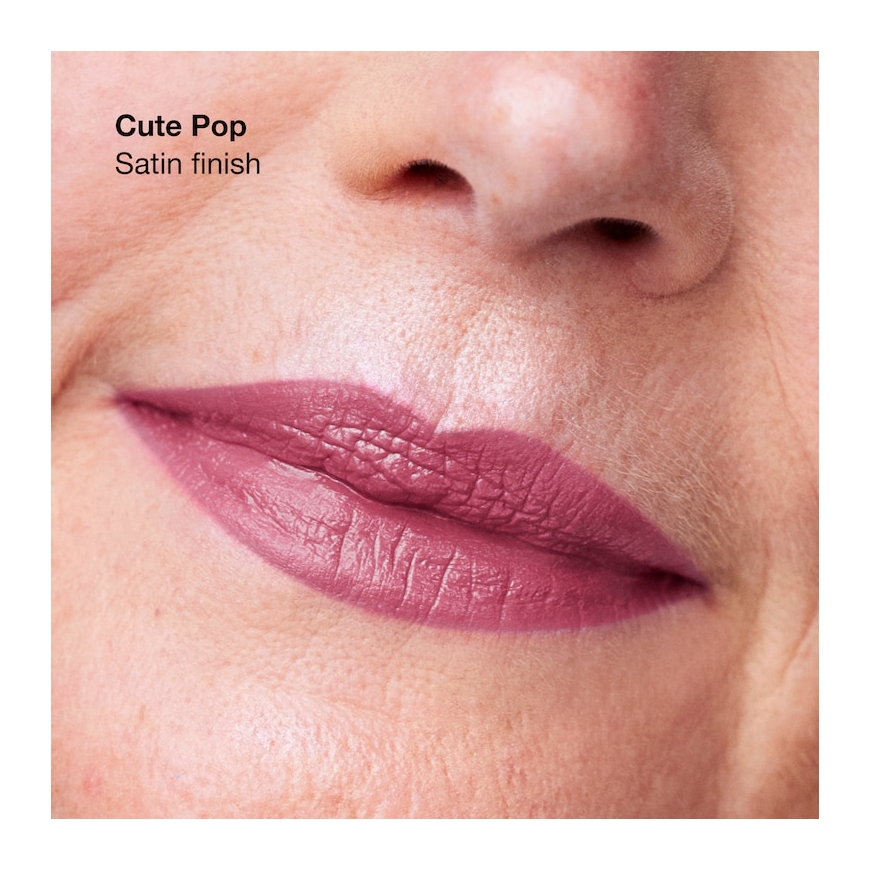 Clinique Pop Longwear Lipstick 3,9 g Cute Pop „Satin“ – 3