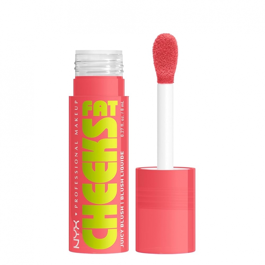 Nyx Professional Make Up FAT CHEEKS moisturizing liquid blush 02-Fig Fizz 8 ml
