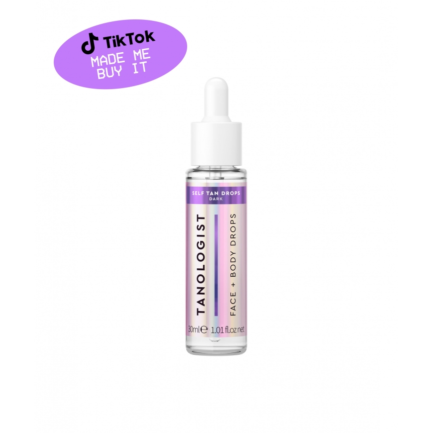 Tanologist savęs įdegio lašai veidui + kūnui, 30 ml