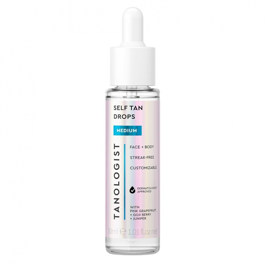 Tanologist savęs įdegio lašai veidui + kūnui, 30 ml – 2