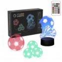Kelionallinen Kids Licensing Real Madrid 3D Herätyskello lamppu Kelionallinen Kids Licensing Real Madrid 3D Herätyskello lamppu