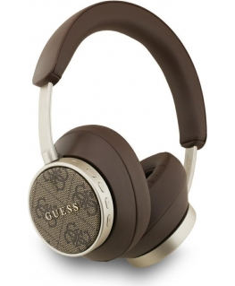 Guess Bluetooth 4G Classic Logo ausinės, rudos spalvos