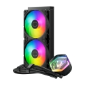 Cooler Master MasterLiquid 240 ATMOS Процессор Liquid cooling kit 12 cm Черный Cooler Master MasterLiquid 240 ATMOS Процессор Liquid cooling kit 12 cm Черный