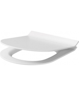 WC dangtis Cersanit, CITY SLIM DUR, kietas, lėtai nusileidžiantis