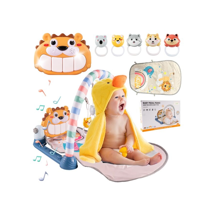 Woopie Baby Interaktyvus muzikinis pliušinis liūtas vaikams, WOOPIE