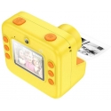 Digital kids camera with printer Hoco 1MP 2.0" HD Ready DV200 yellow Digital kids camera with printer Hoco 1MP 2.0" HD Ready DV200 yellow