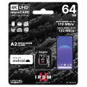 Goodram IRDM M2AA 64 GB MicroSDXC UHS-I Klass 10 Goodram IRDM M2AA 64 GB MicroSDXC UHS-I Klass 10