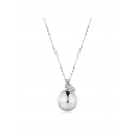 Brosway Long Steel Necklace with Bell Four Leaf Clover Chakra BHKN154 Brosway Long Steel Necklace with Bell Four Leaf Clover Chakra BHKN154