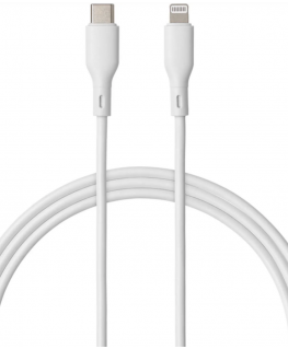 Qualo QRC-CL-00 USB-C - Lightning kaabel 12W / 1.5m / valge