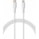 Qualo QRC-CL-00 Cable USB-C - Lightning 12W / 1.5m / white Qualo QRC-CL-00 Cable USB-C - Lightning 12W / 1.5m / white