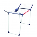 Leifheit Pegasus 180 Plus Lattialla seisova teline Sininen, Hopea Leifheit Pegasus 180 Plus Lattialla seisova teline Sininen, Hopea